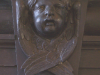 Crypt door cherub